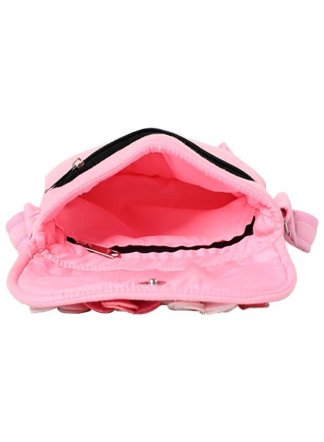 Coco Candy Women's Casual Lightweight Stylish Handbag | Floral Pink Sling Bag for Women - Perfect for Daily Use - Image 4
